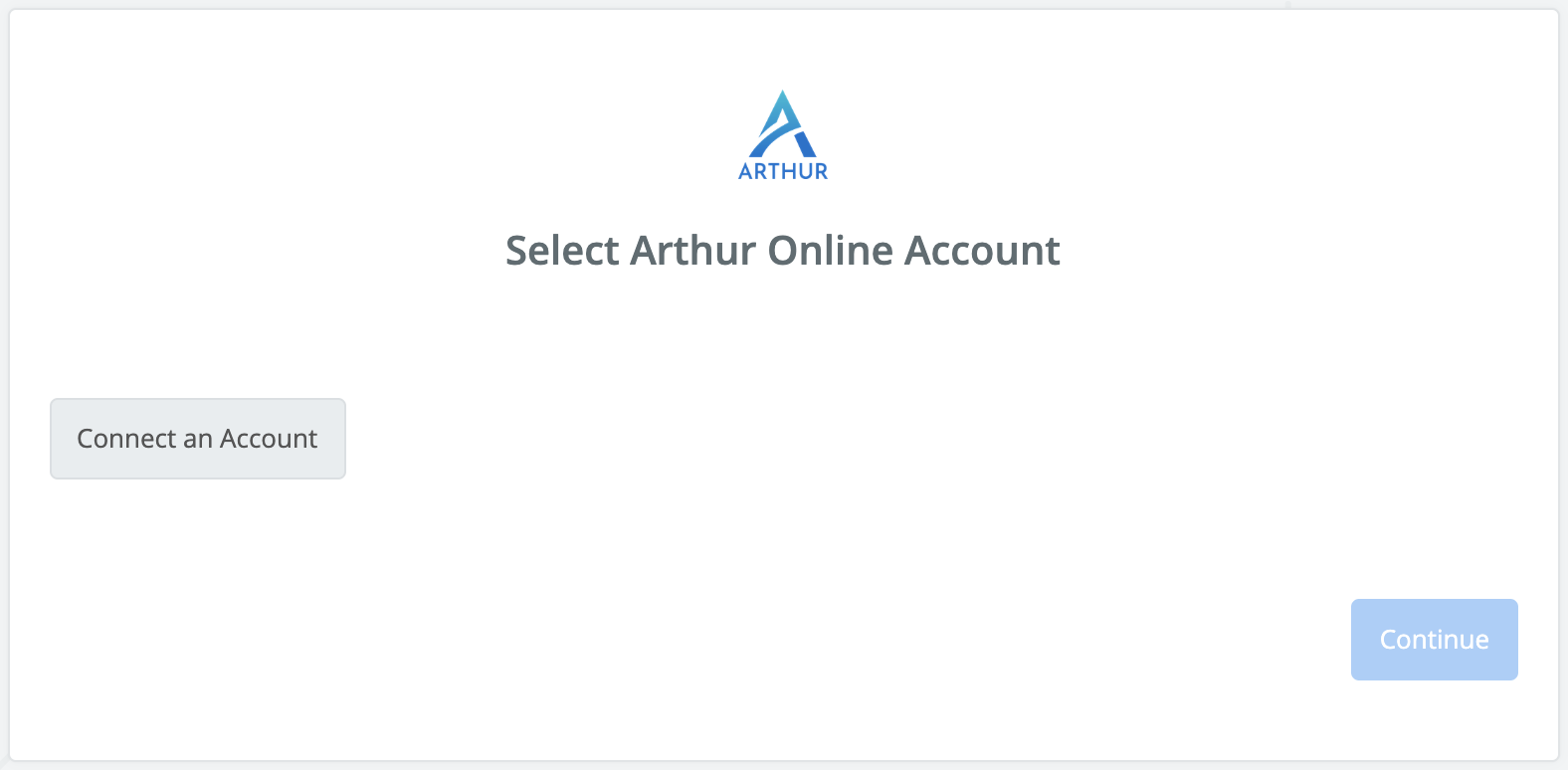 Click to connect Arthur Online