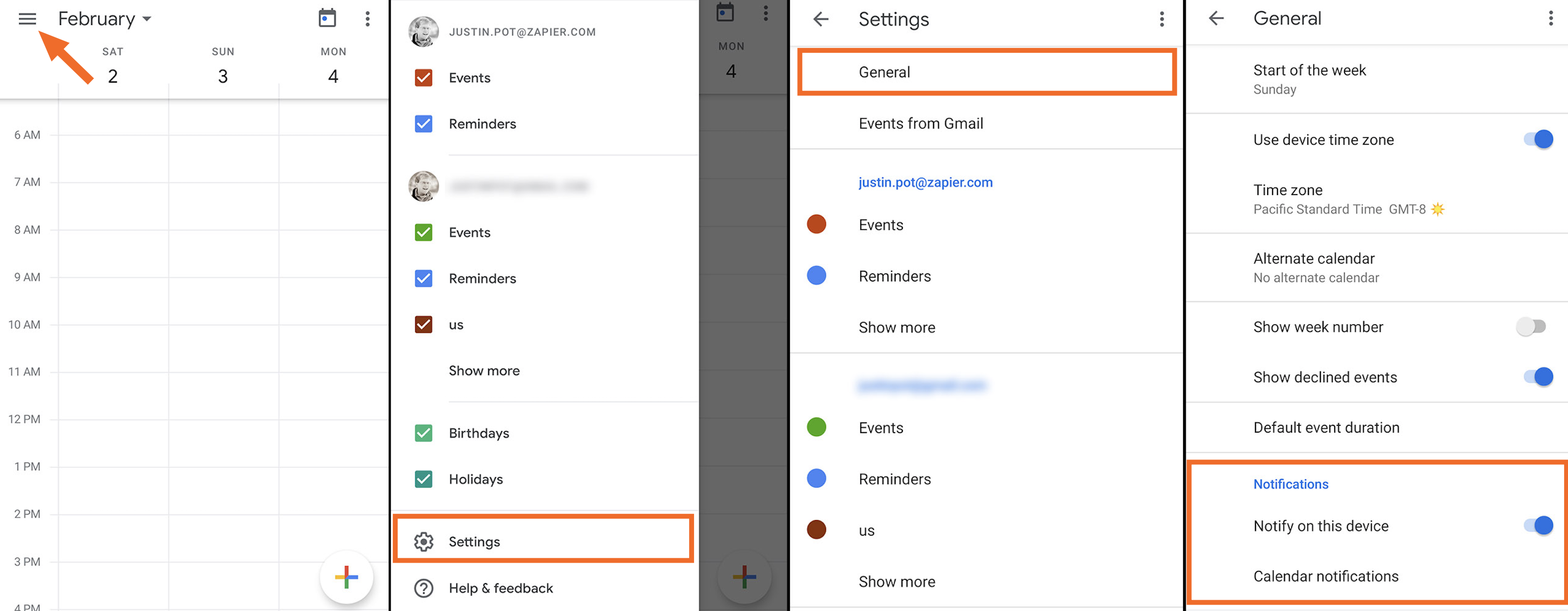 Vincent's Reviews: How to Change Your Notifications for Google Calendar