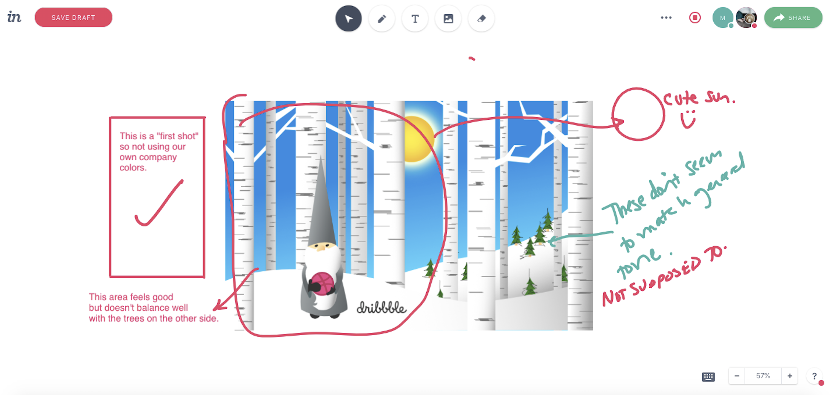 InVision Freehand interface