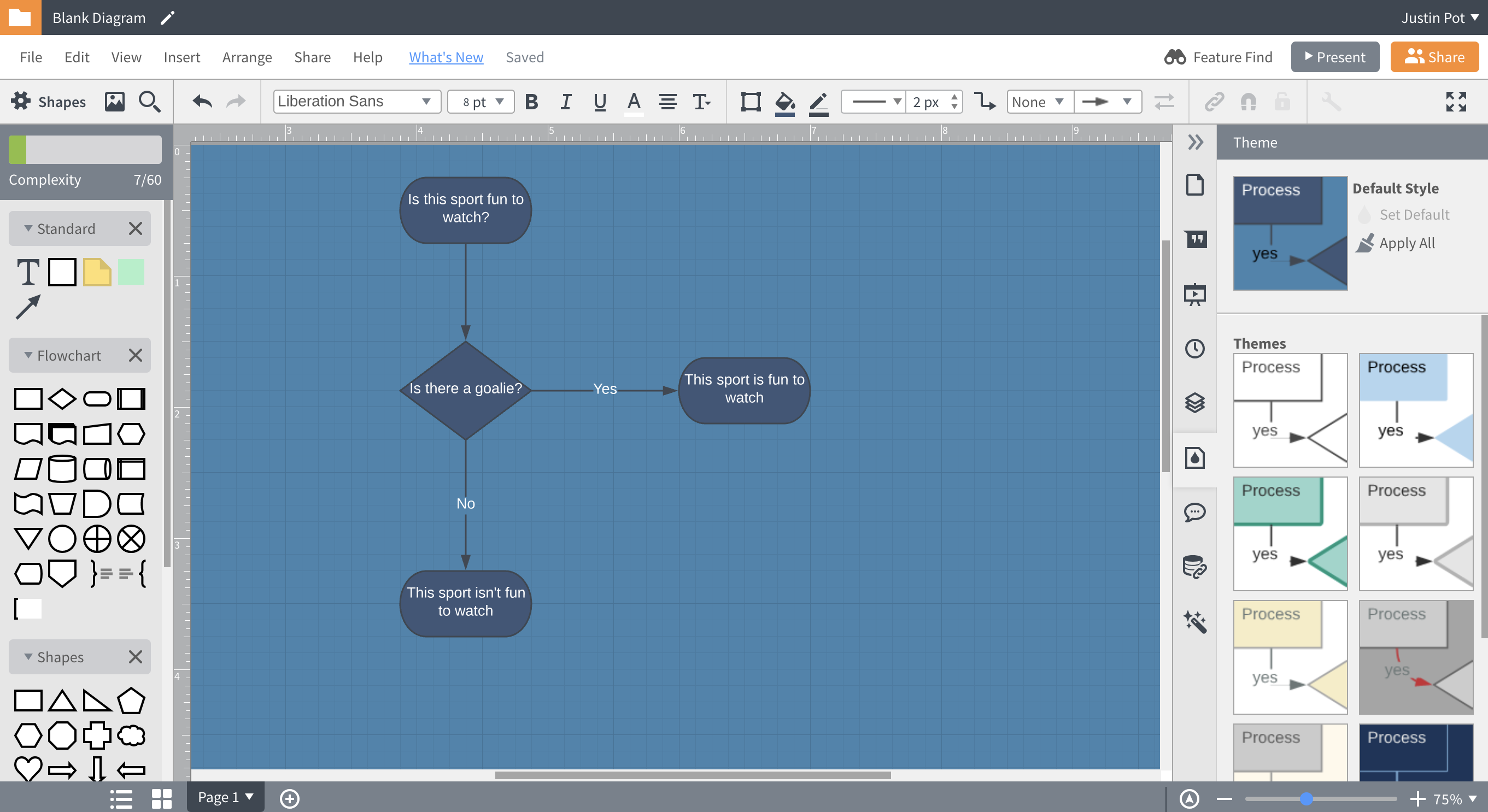 Lucidchart screenshot