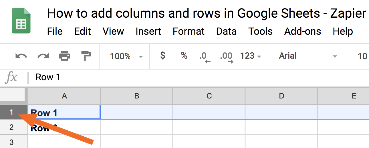 Select entire row