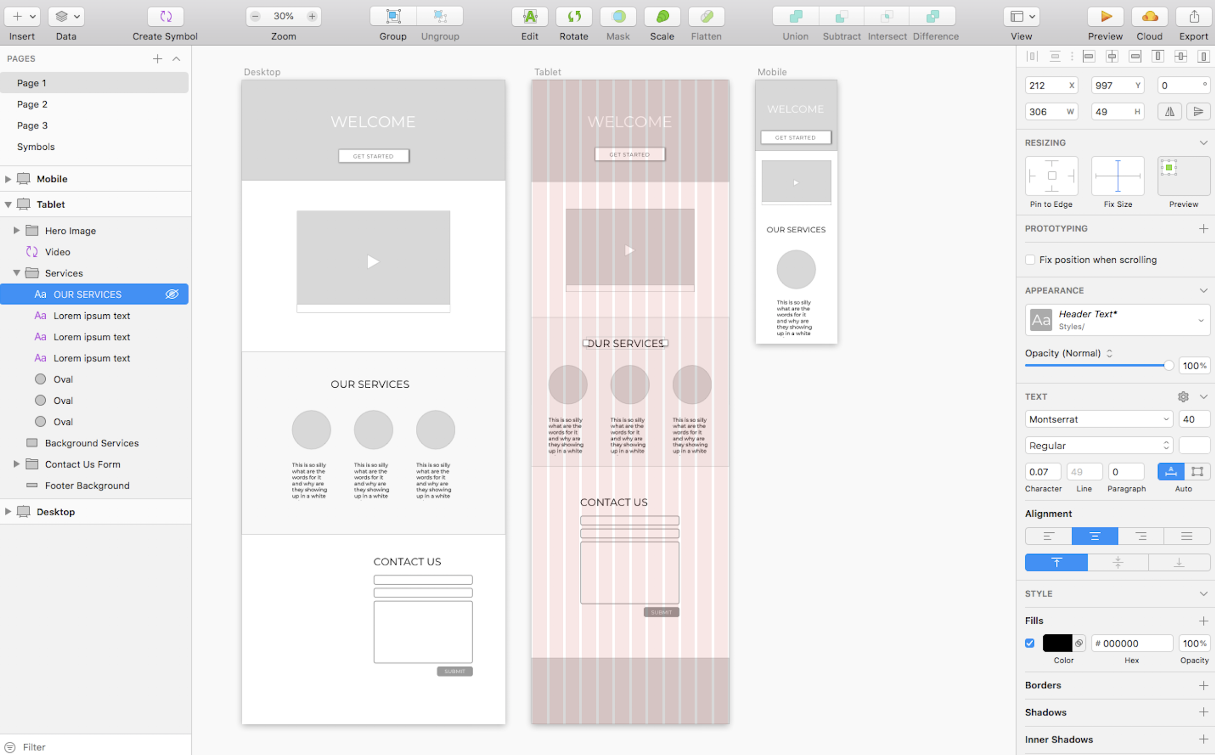 Sketch Wireframe Software