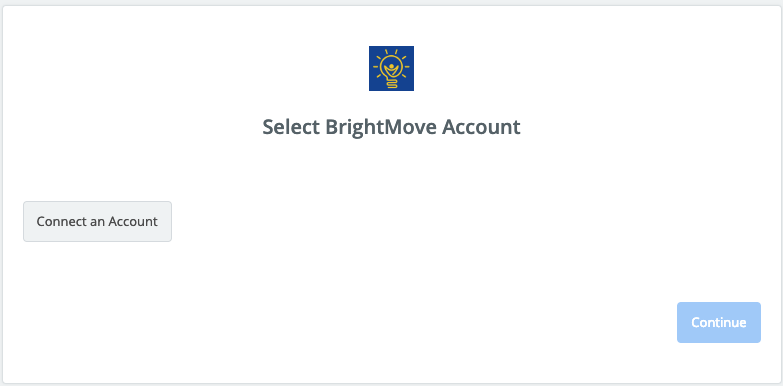 Click to connect BrightMove
