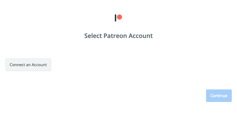 Click to connect Patreon