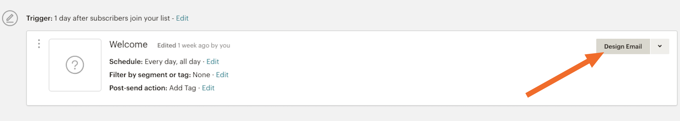 Design email