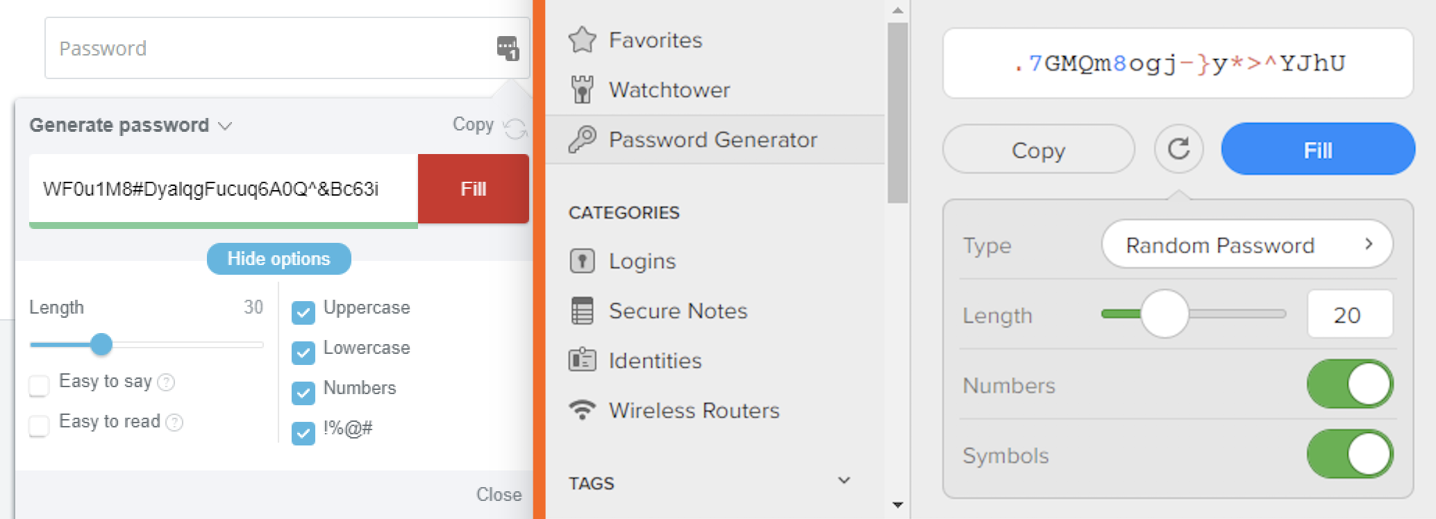 lastpass generate password