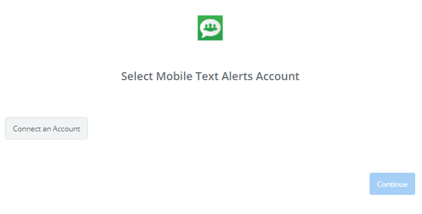 Click to connect Mobile Text Alerts