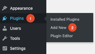 add WordPress plugin