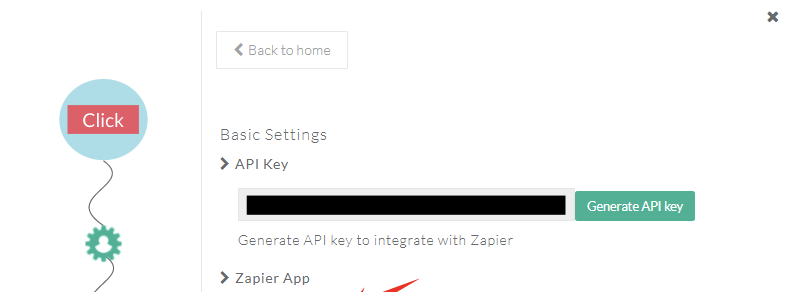 CustomerLabs API Key in account
