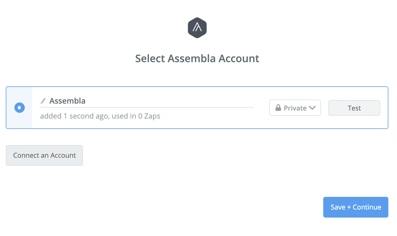 Assembla connection successfull