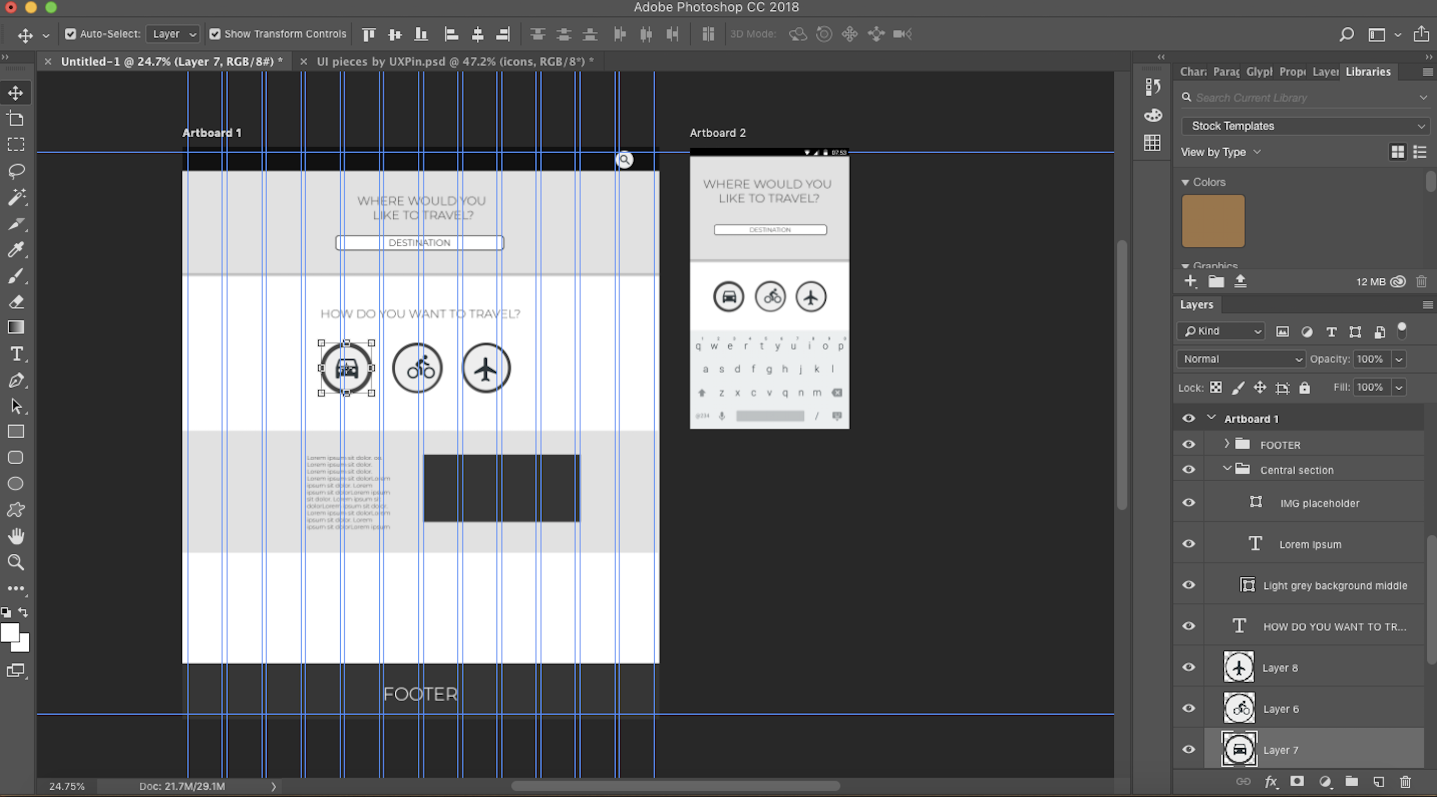 Wireframing in powerpoint