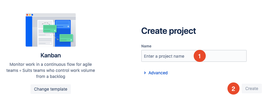 create a new Jira project