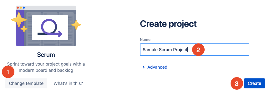 create project in Jira