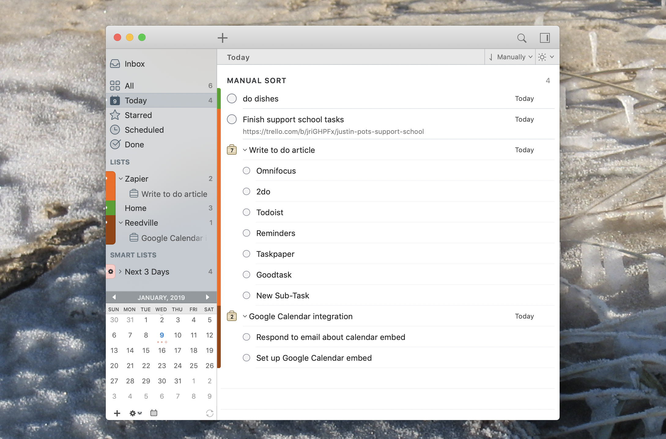 the best to do list app for mac