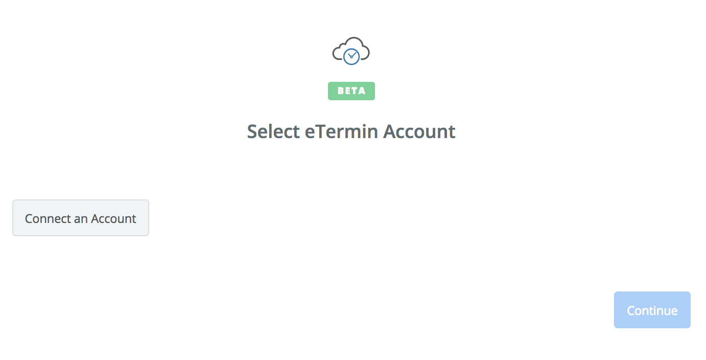Click to connect eTermin