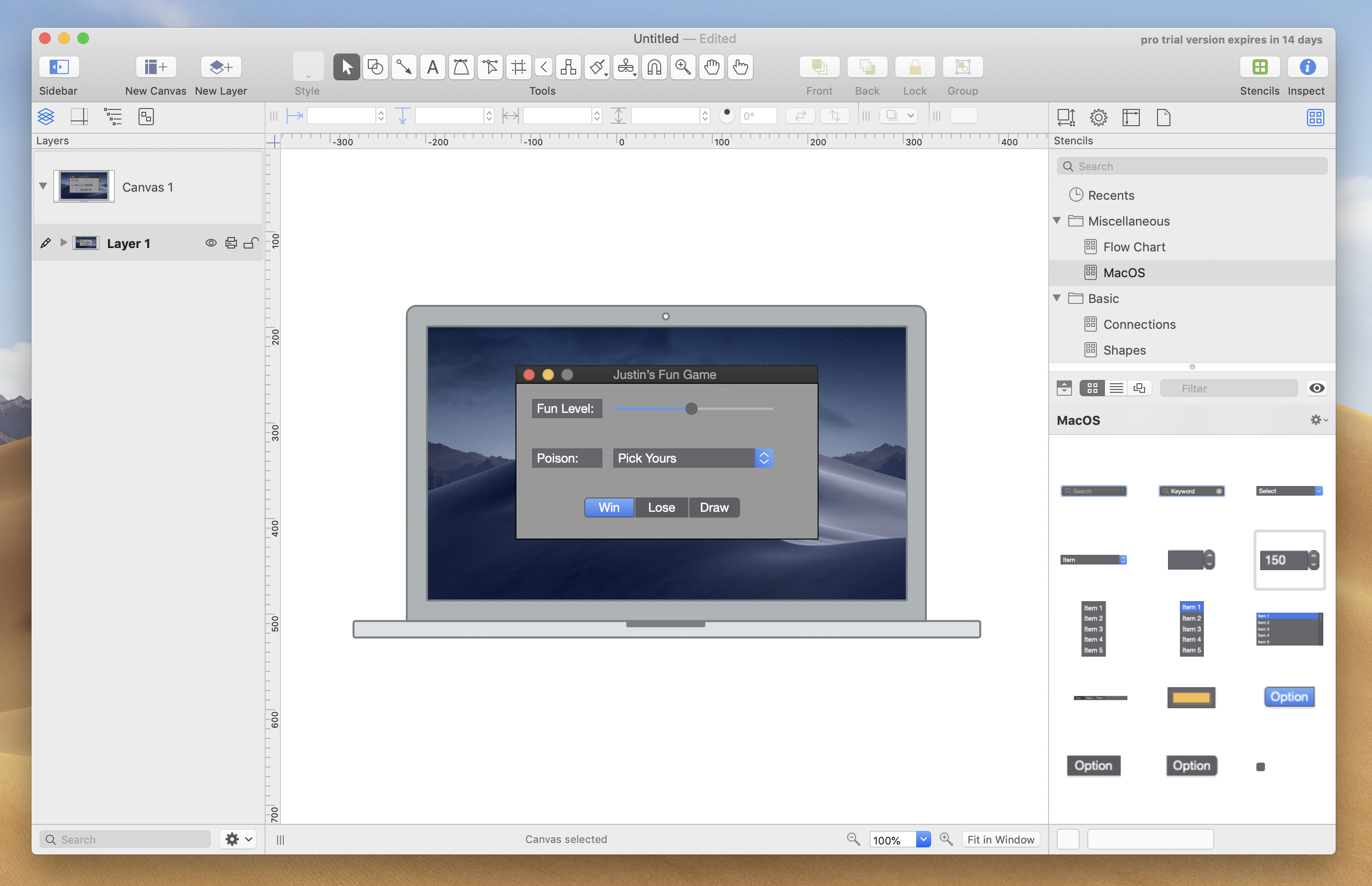 omnigraffle stencils software architecture