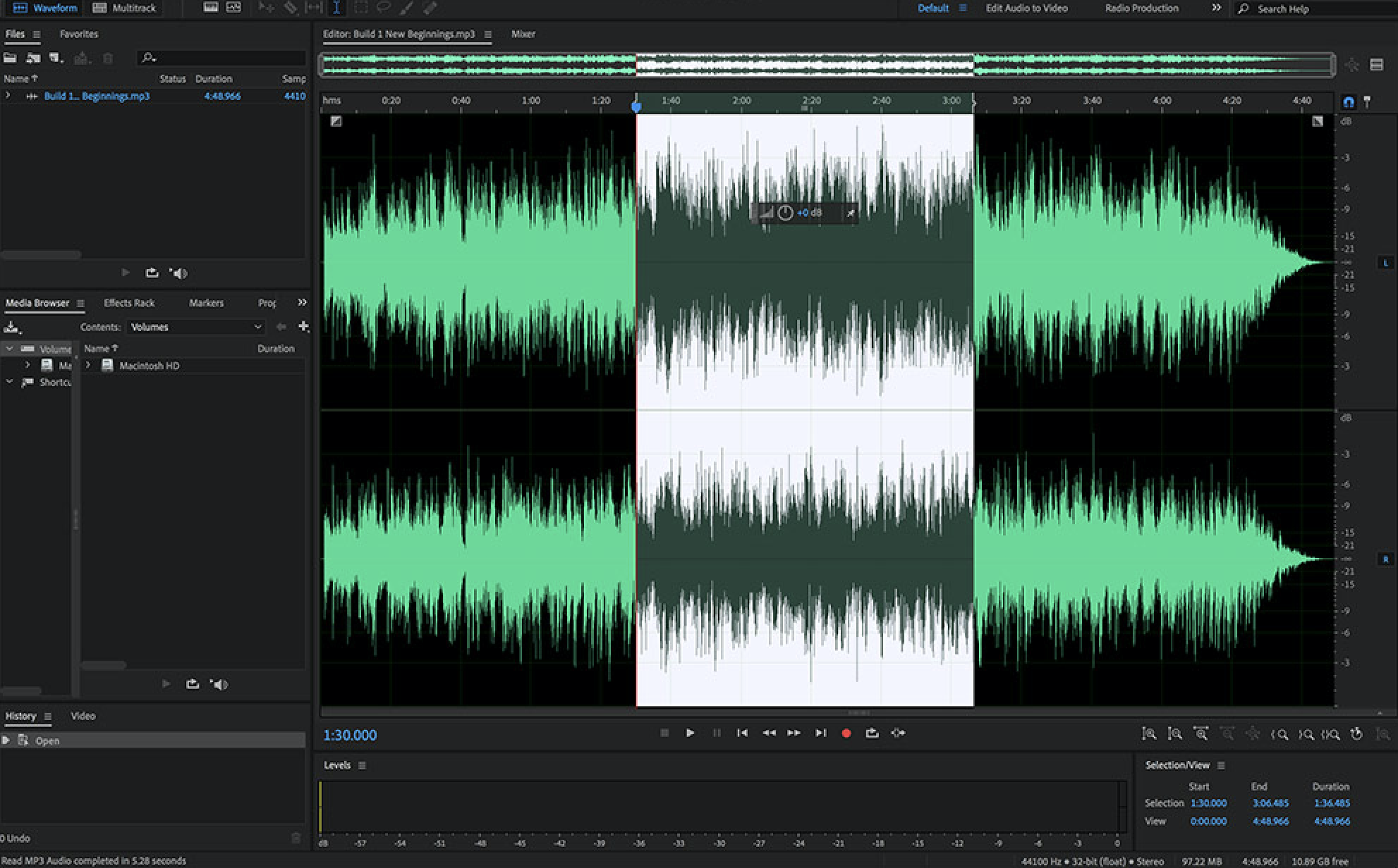 professional audio editing software free download