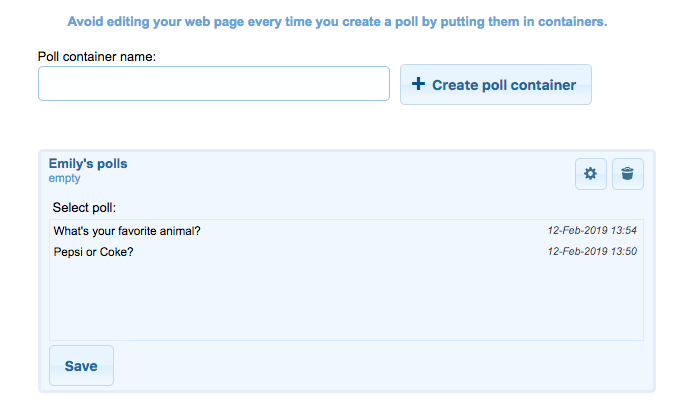 The Best Online Poll Apps And Social Media Polls In 2019 - easypolls allows you to create a poll container to quickly update your website with new polls