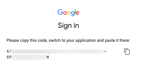 Google Analytics access code