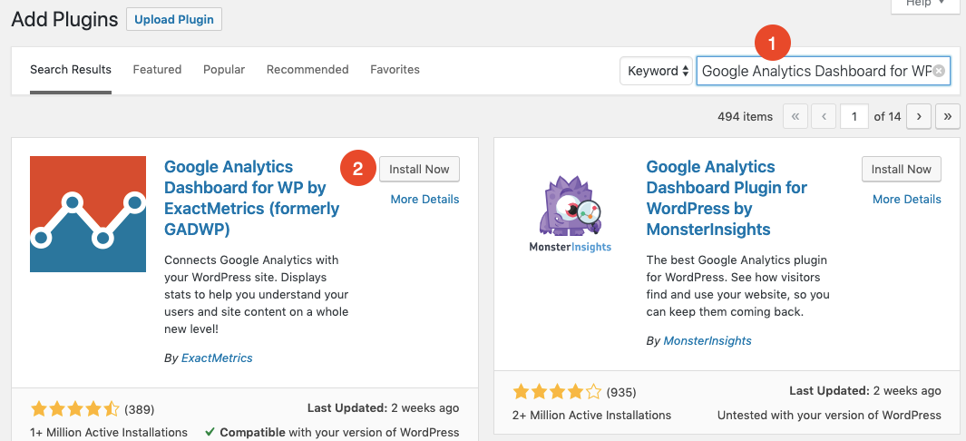 install WordPress plugin