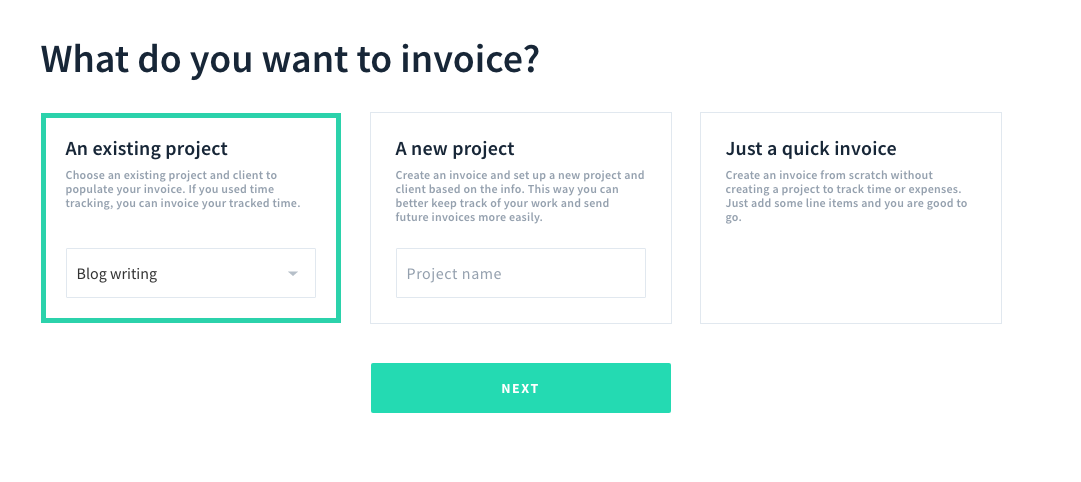 AND.CO invoice builder