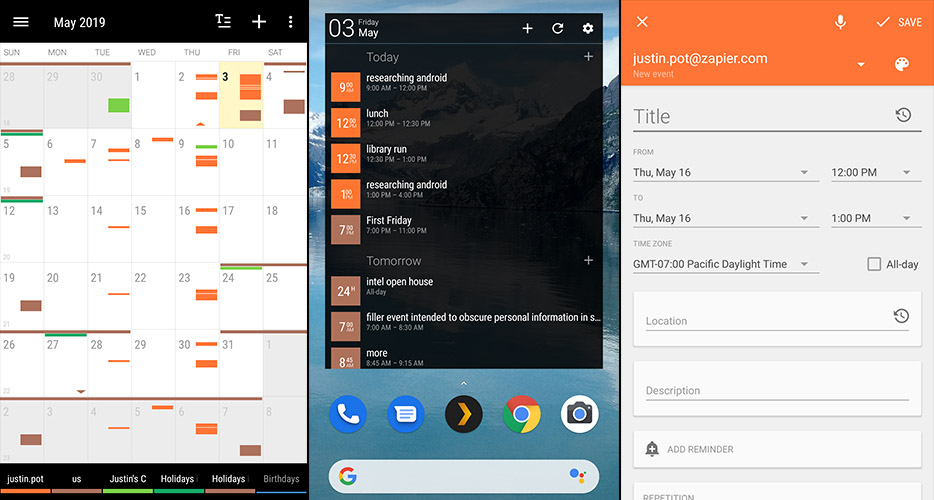 Business Calendar 2 for Android screenshot