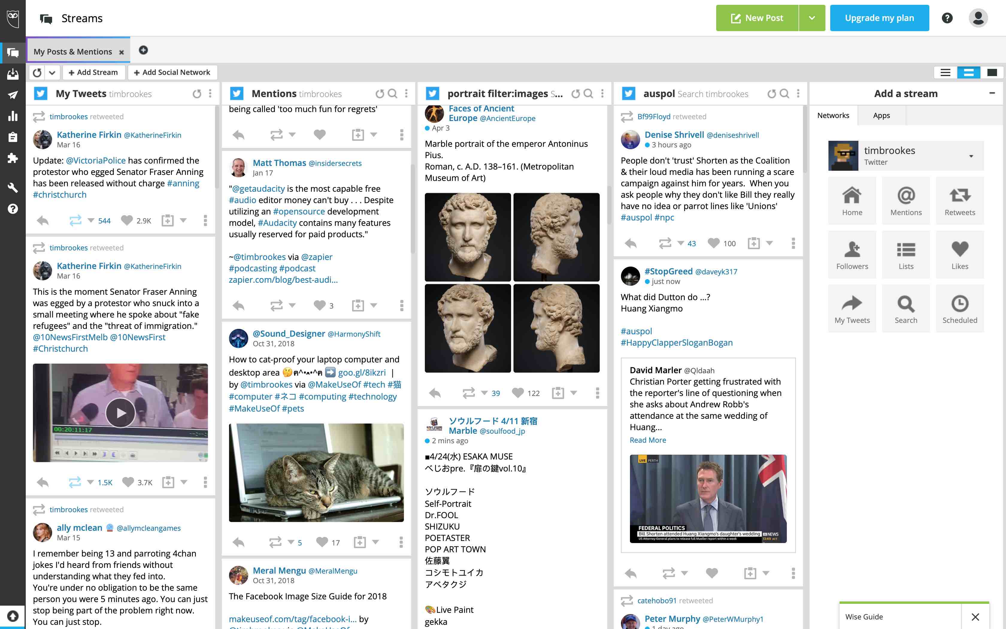 Hootsuite screenshot